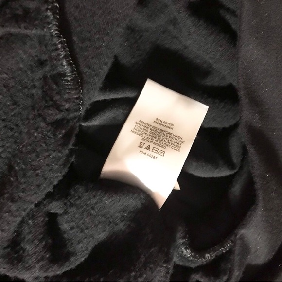 Express Dazzling Shimmering Black Cozy Jumpsuit XL NWOT - Picture 6 of 7